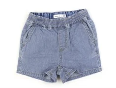 Name It light blue denim/white stribede shorts